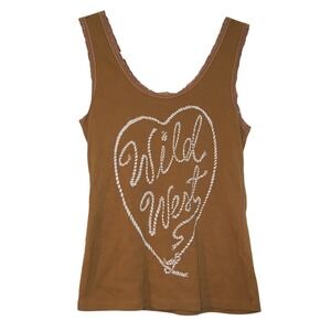 Bandit Brand Wild West Tank Top Western Graphic Festival Coachella Lightweight